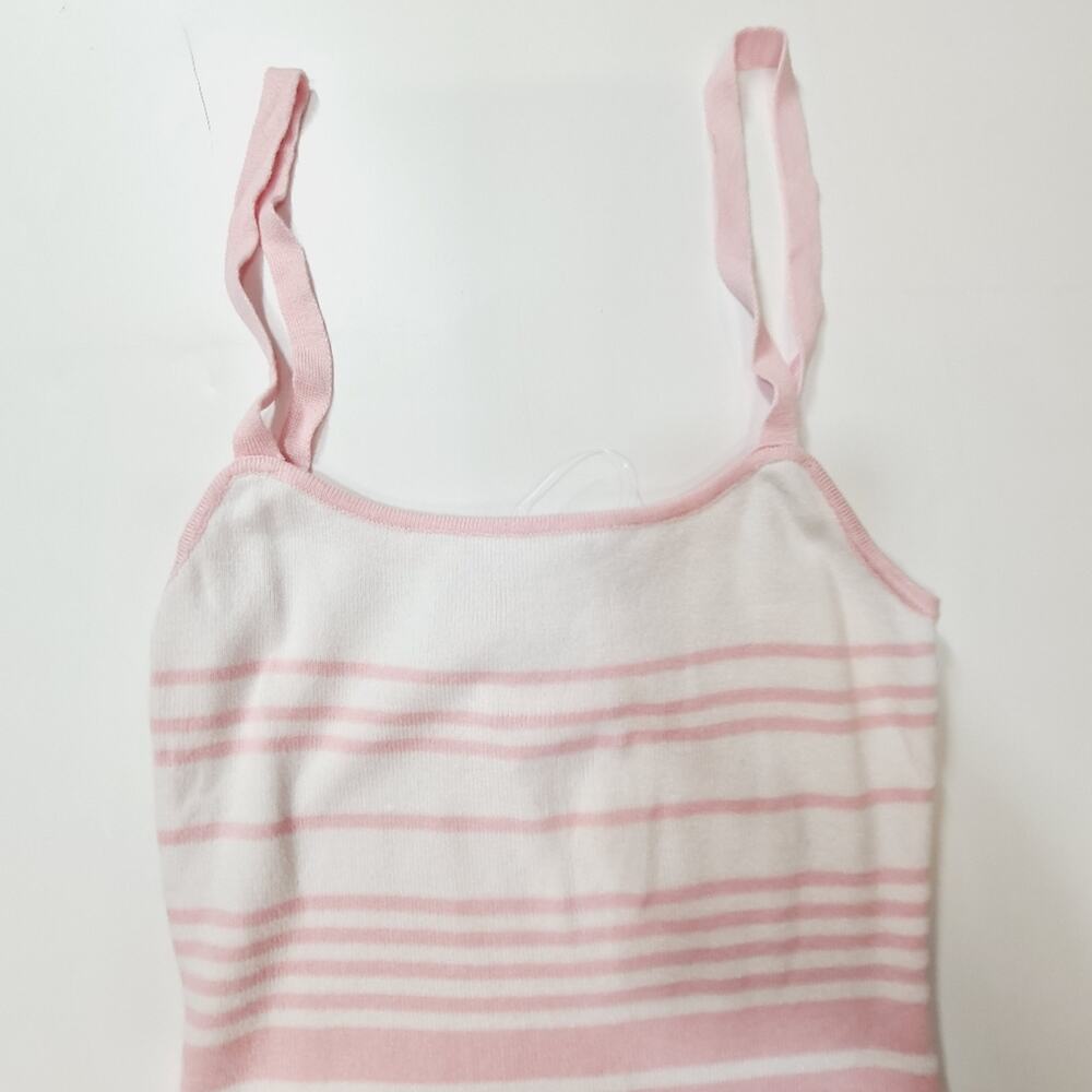 Superdown Susie Striped Knit Dress in Pink & White - Picture 4 of 12